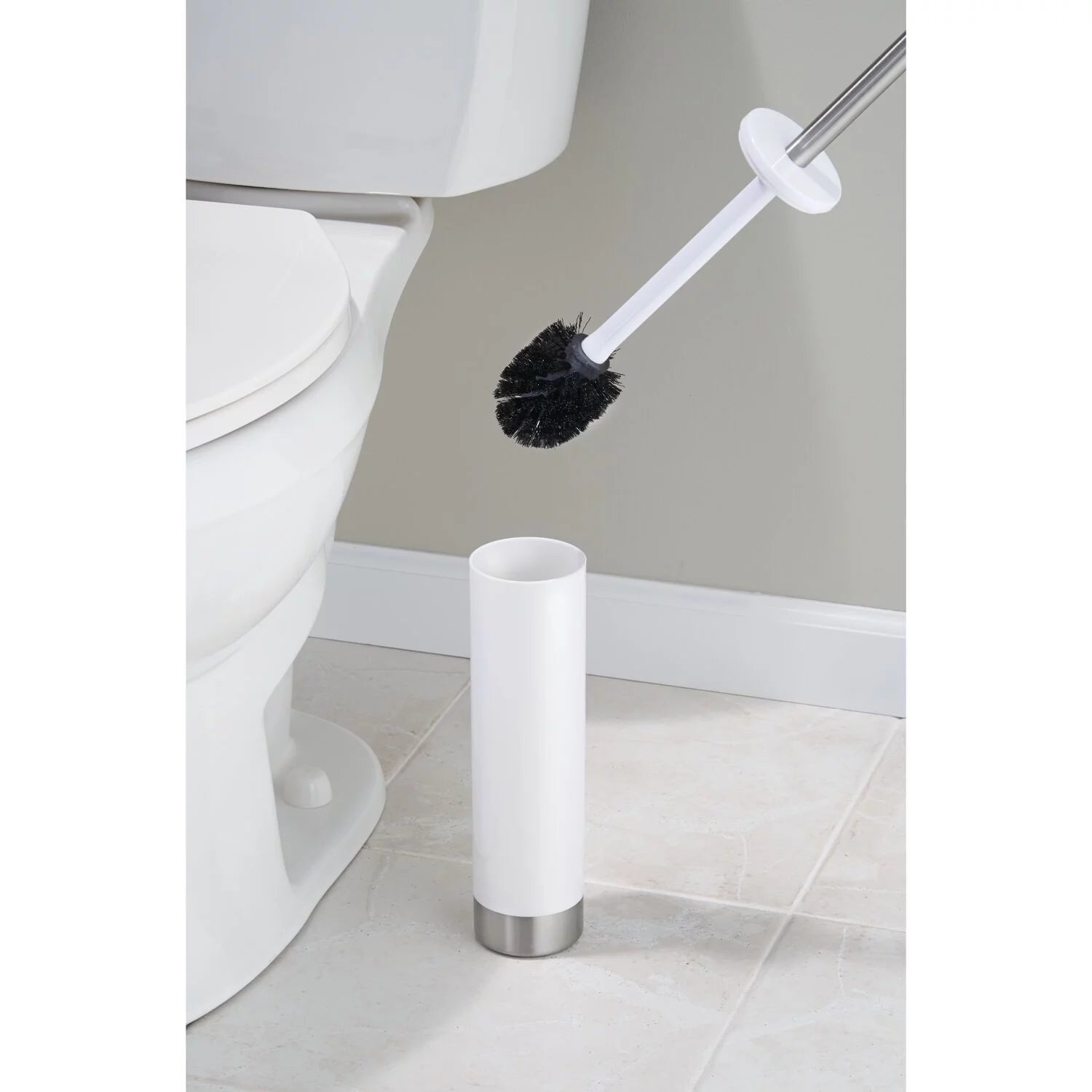 Bowl Brush White/Brushed
