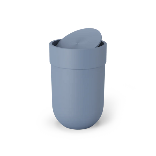 Touch Trash Can Slate Blue