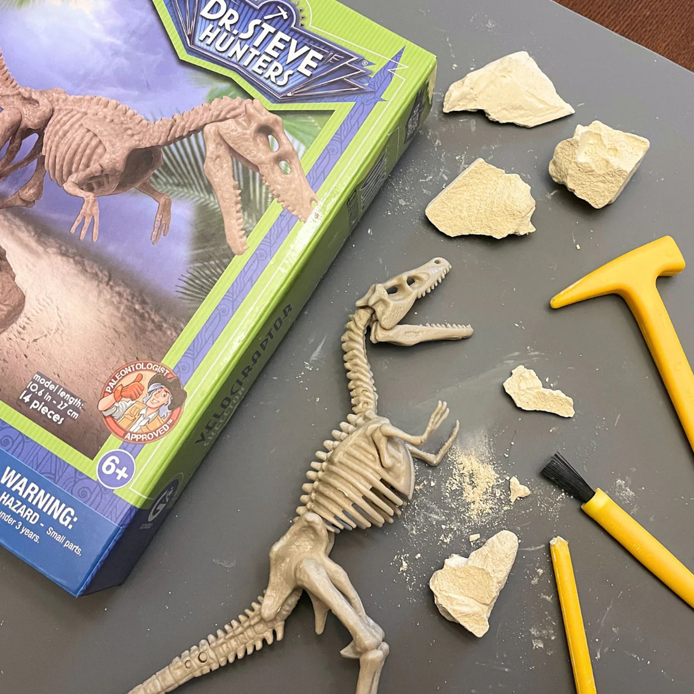 Dino Dig Velociraptor Excavation Kit