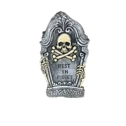 26" Tombstone Skull Rip A2