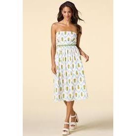 Pineapple Print Dress