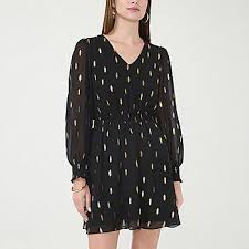 Long Bishop Sleeve Mand Black Gold