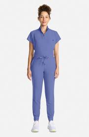 Jogger Bekah de tiro medio color violeta persa