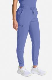 Jogger Bekah de tiro medio color violeta persa