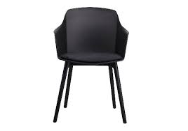 Nordic Style PP Plastic Dining Chair Black