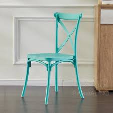 Outdoor Events Restaurant Nordic Buy Furniture Silla Stackable PP Turquoise