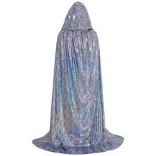 Metallic Cape- Silver