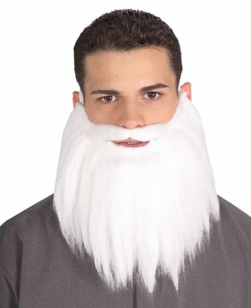 BARBA Y BIGOTE NEGROS DE 8"