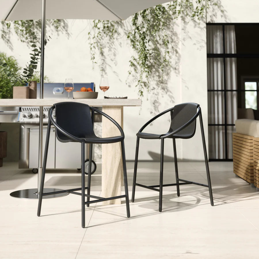 Ringo Counter Stool  Black