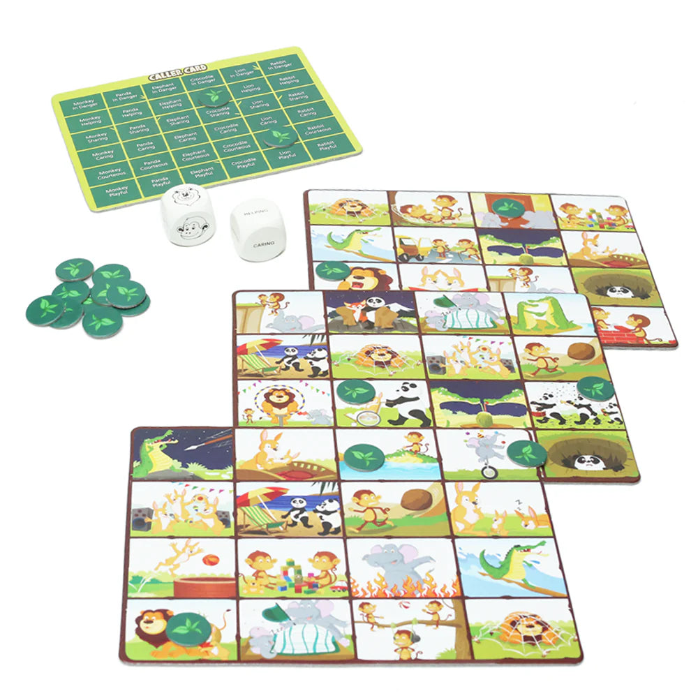 A Day in the Jungle Matching Game