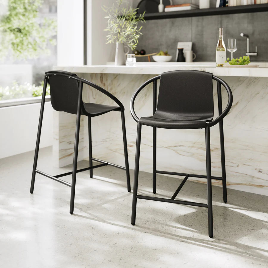 Ringo Counter Stool  Black