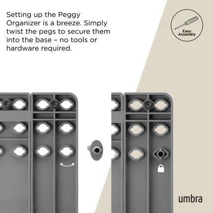 Peggy Cookware Organizer Charcoal