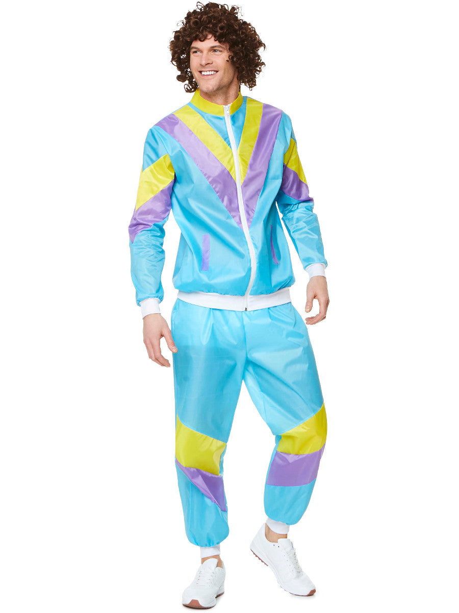 80s Classic Shell Suit Men's Costume