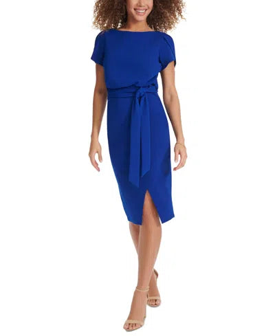 Dress Crepe Scuba Cobalt - Kensie