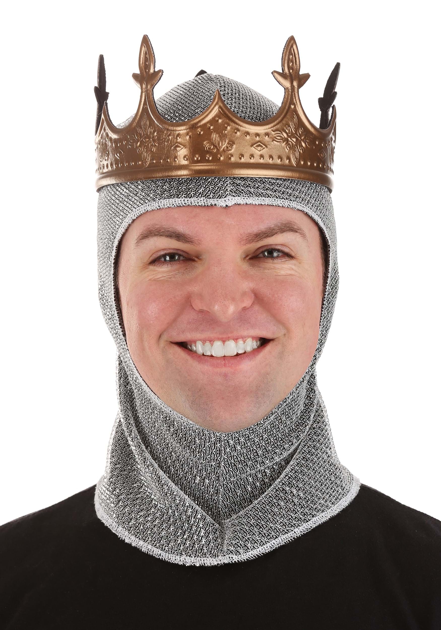 KING  ARTHUR CROWN & HOOD