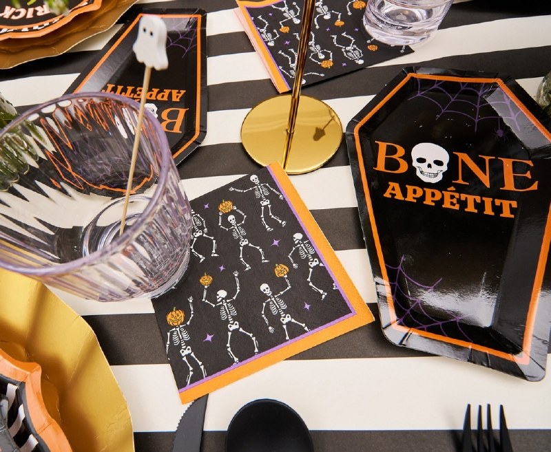 Servilleta de Cóctel Halloween Embrujado 3 capas