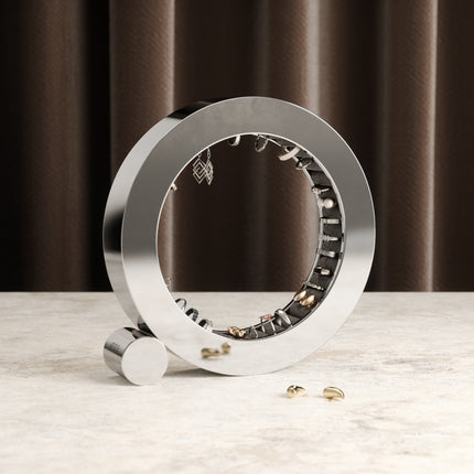 Ferris Metal Jewelry Organizer Metal Chrome