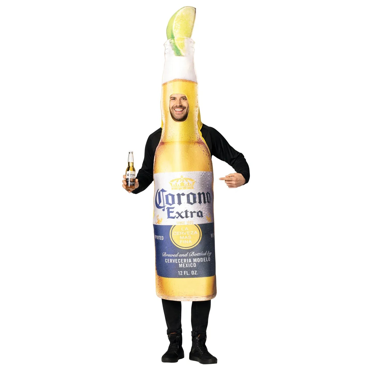 Corona Extra Beer Bottle w. Lime  Adult