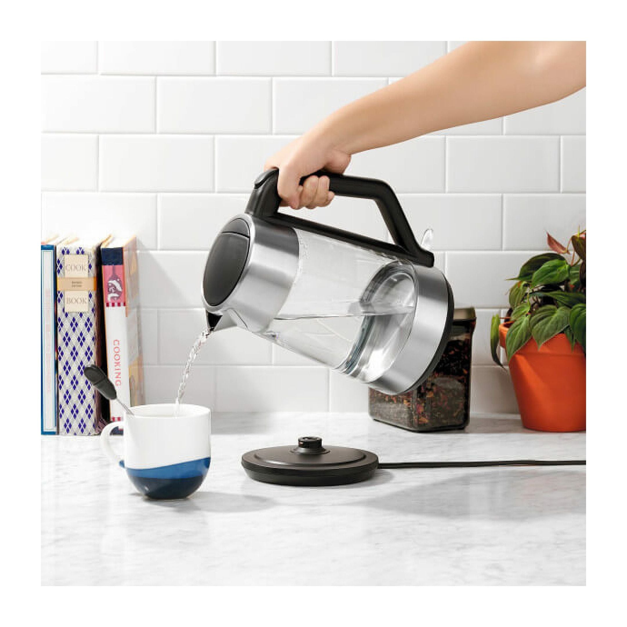 Cordless Glass Electric Kettle
