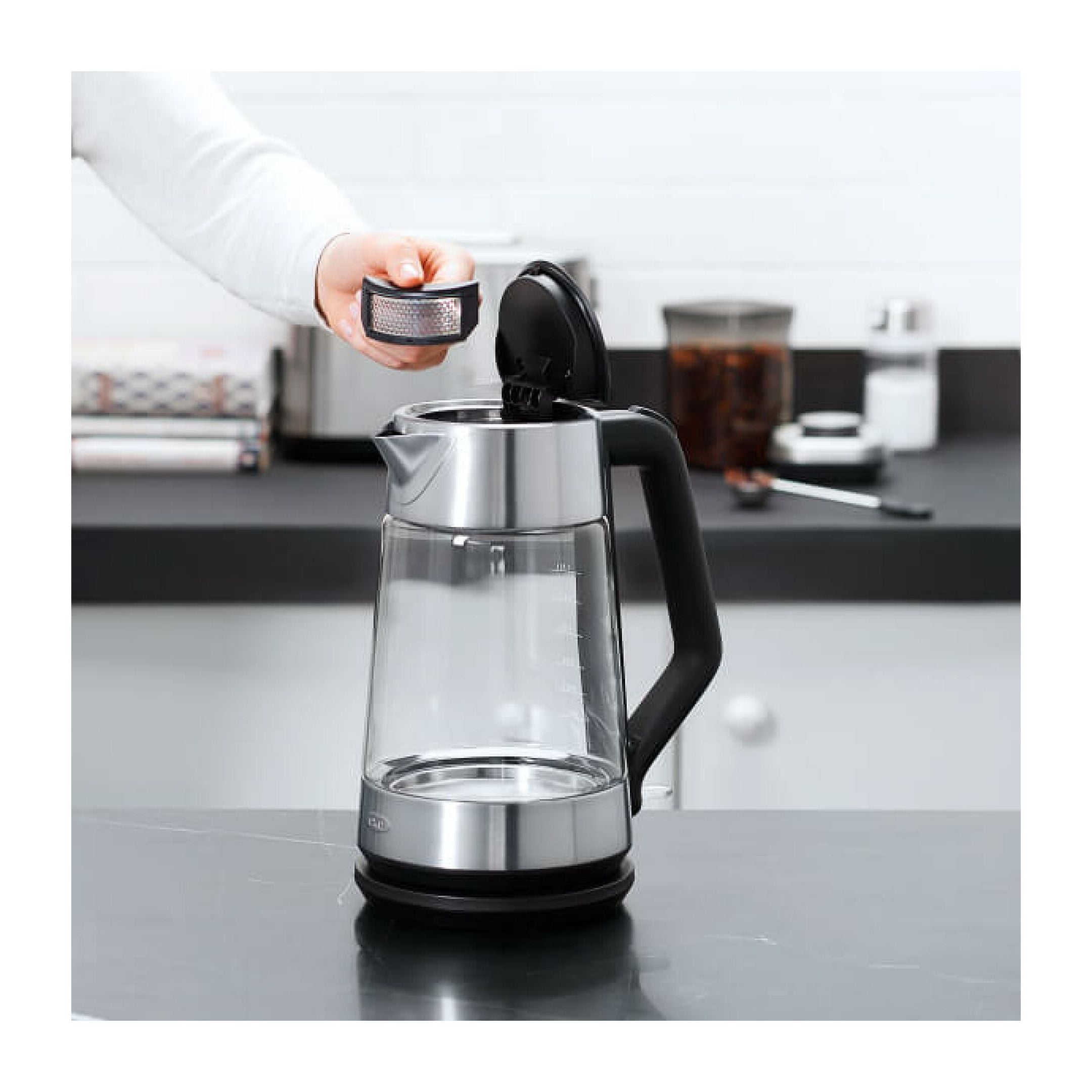 Cordless Glass Electric Kettle