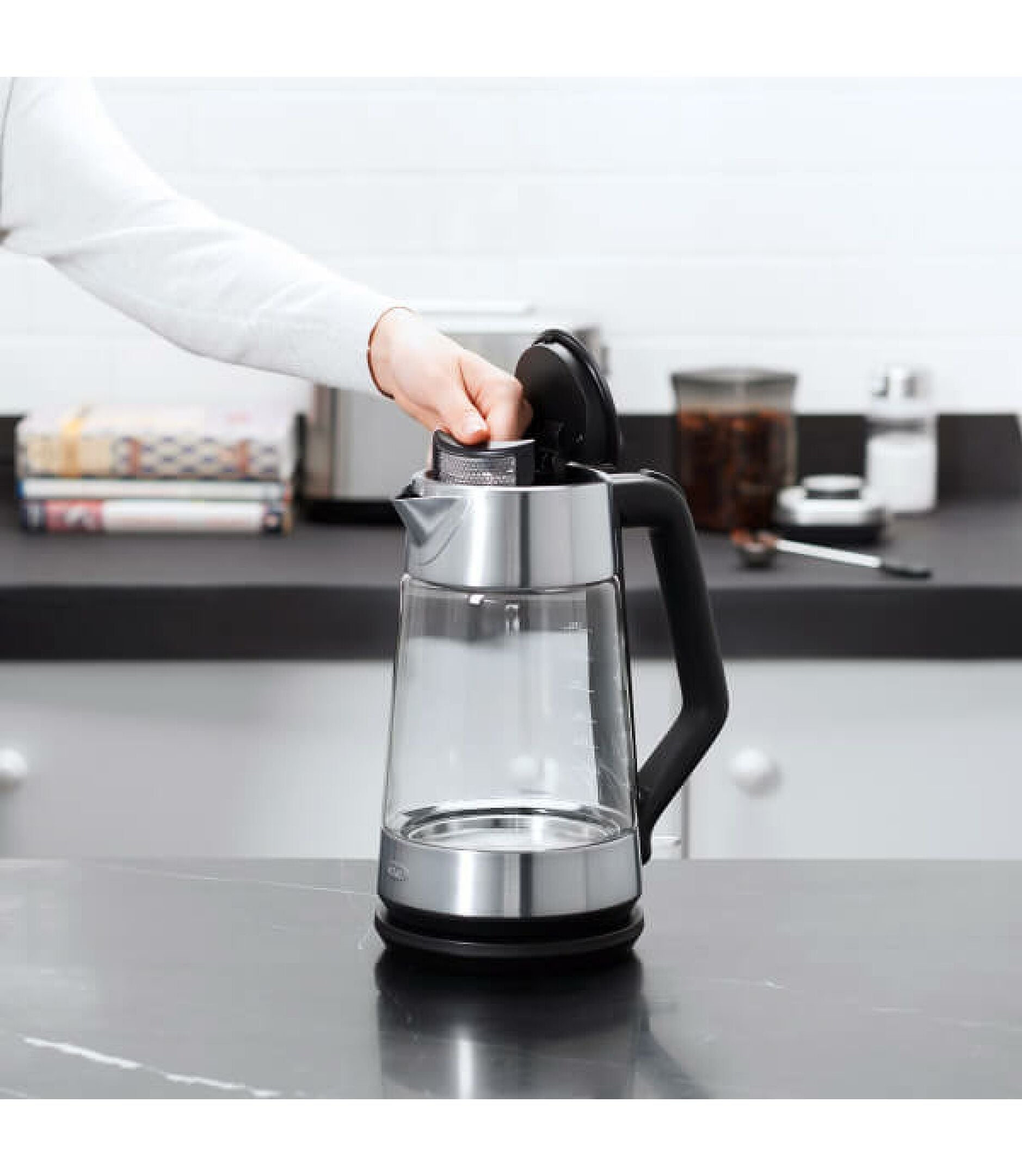 Cordless Glass Electric Kettle