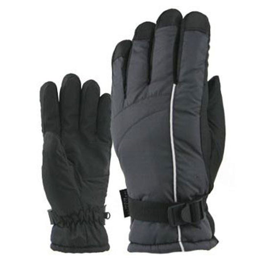 Mens Bec-Tech Ski Glove Grey/White