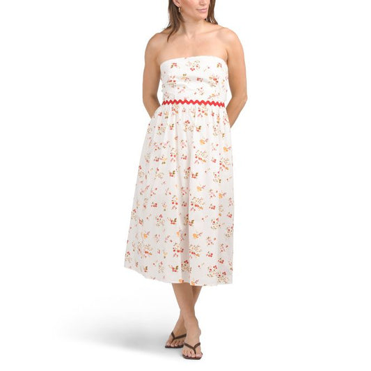 Berry print Dress