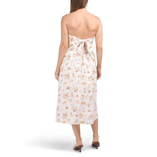 Berry print Dress