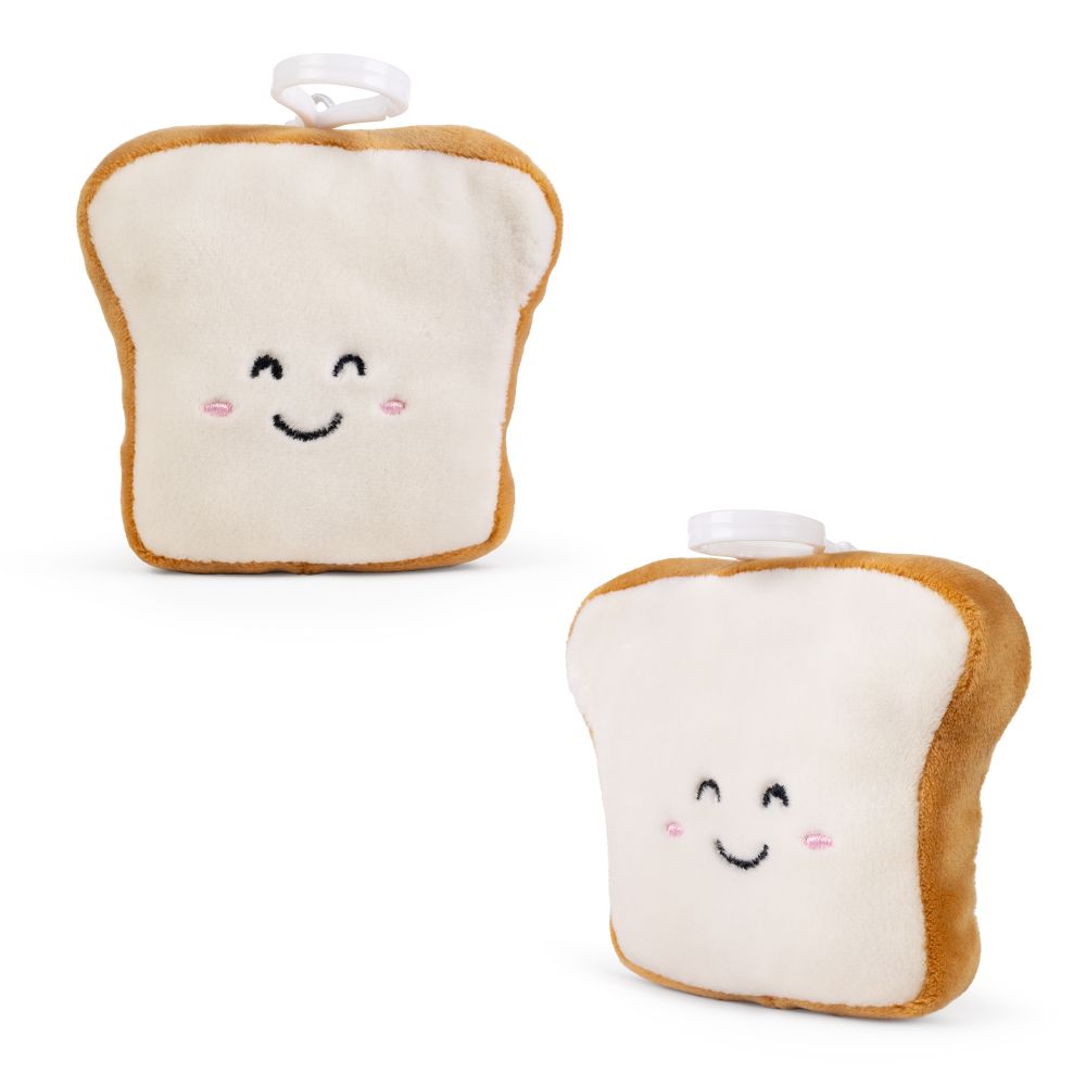 LITTLE Clips Cafetería Llaveros de Peluche Sándwich