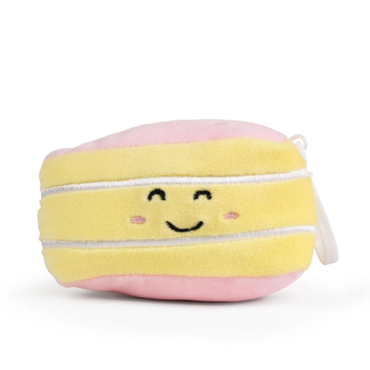 LITTLE Clips Llaveros Peluche Postre Pastel Rosa