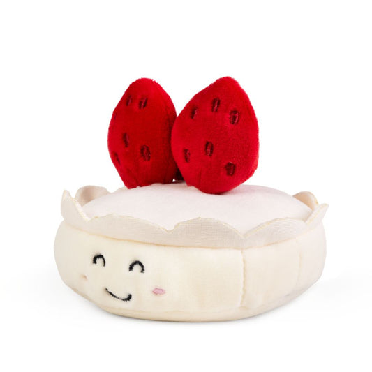 LITTLE Clips Llaveros de Peluche de Postres Tarta de Fresa
