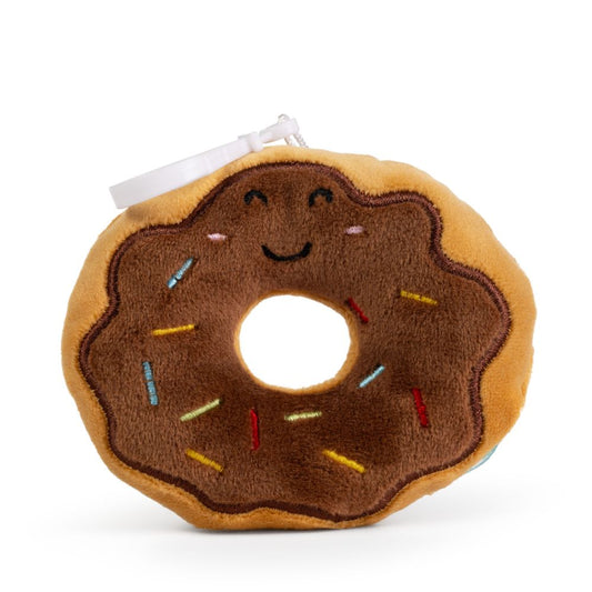 LITTLE Clips Llaveros de Peluche Postre Dónut Chocolate