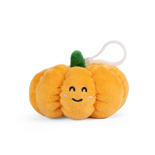 LITTLE Clips Llaveros de Peluche de Verduras Calabaza