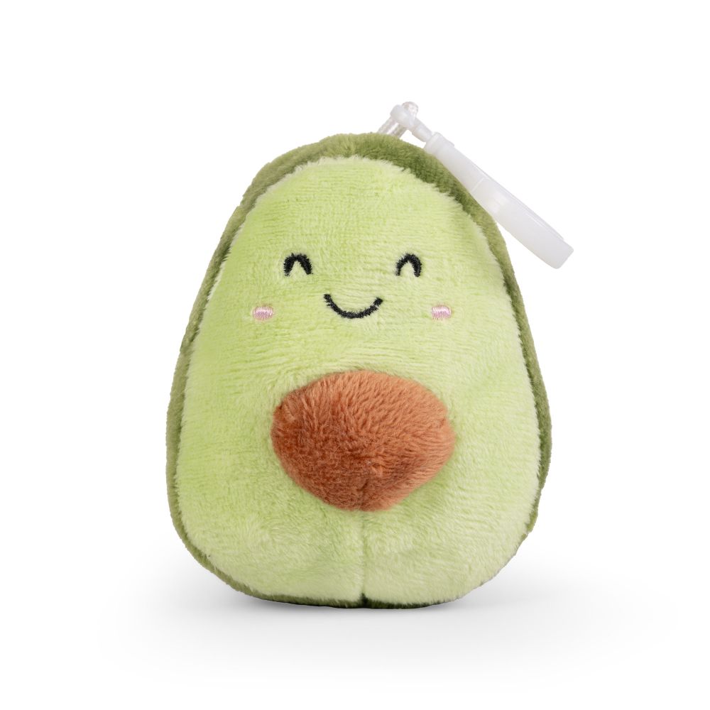 LITTLE Clips Llaveros de Peluche Vegetales Aguacate