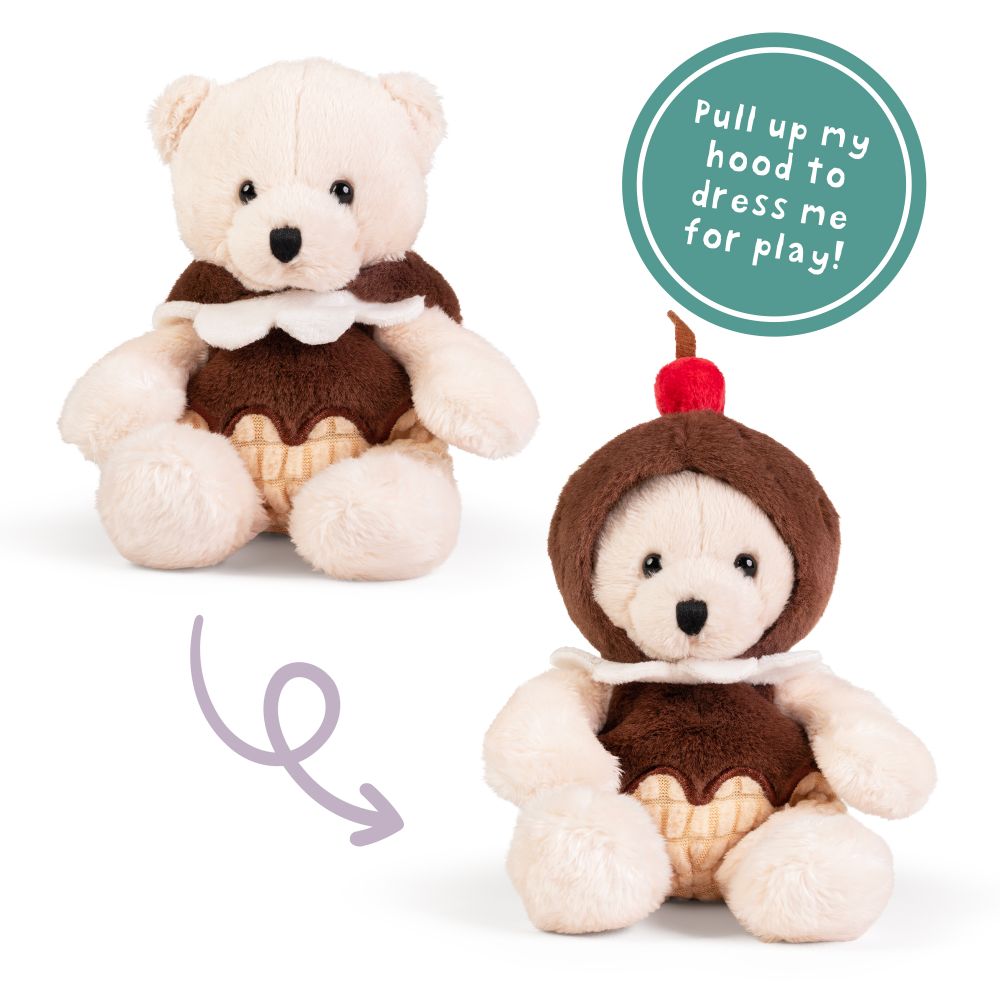 LITTLE Dress Up BROWN Bear - Ice Creams