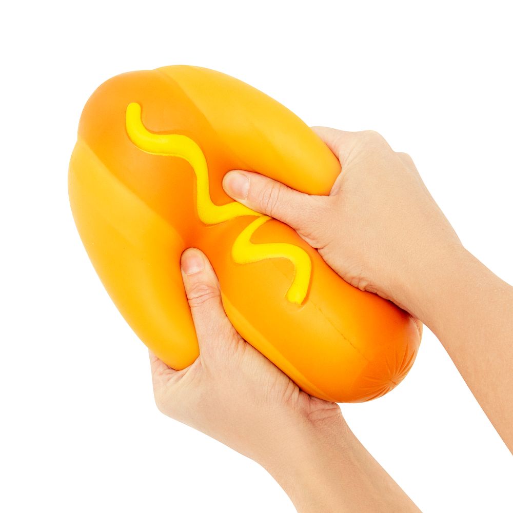 The Big Squij Hot Dog Slow-Rise Squishy Toy