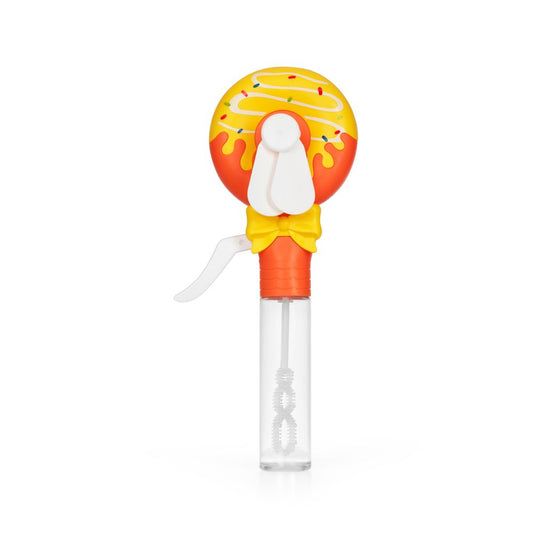 Donut Bubble Fan Yellow-Red