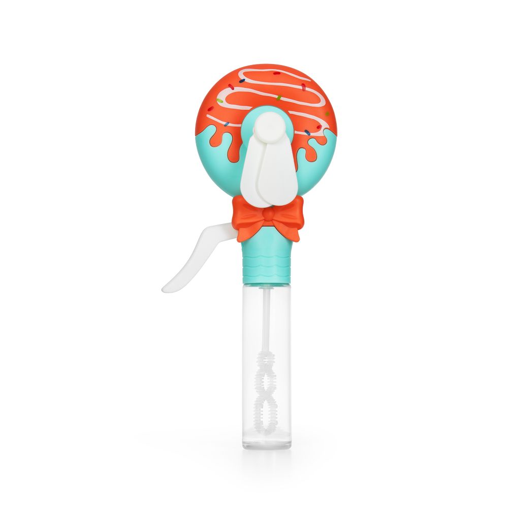 Donut Bubble Fan Red-Blue