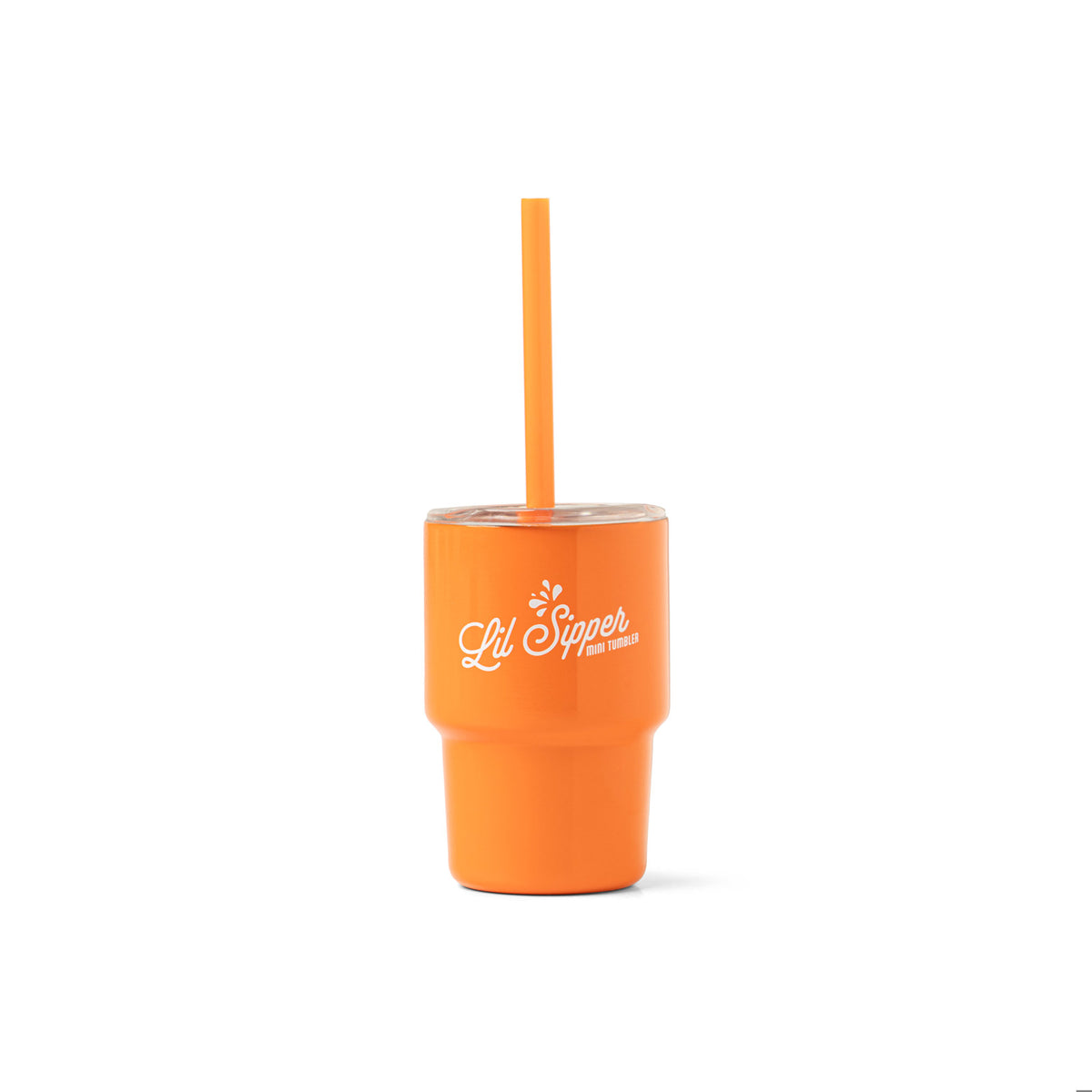 Modern Monkey Lil' Sipper Mini Tumbler Orange