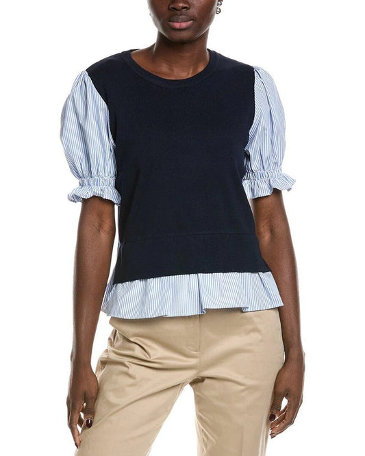 Pullover Nanette Navy  - Nanette