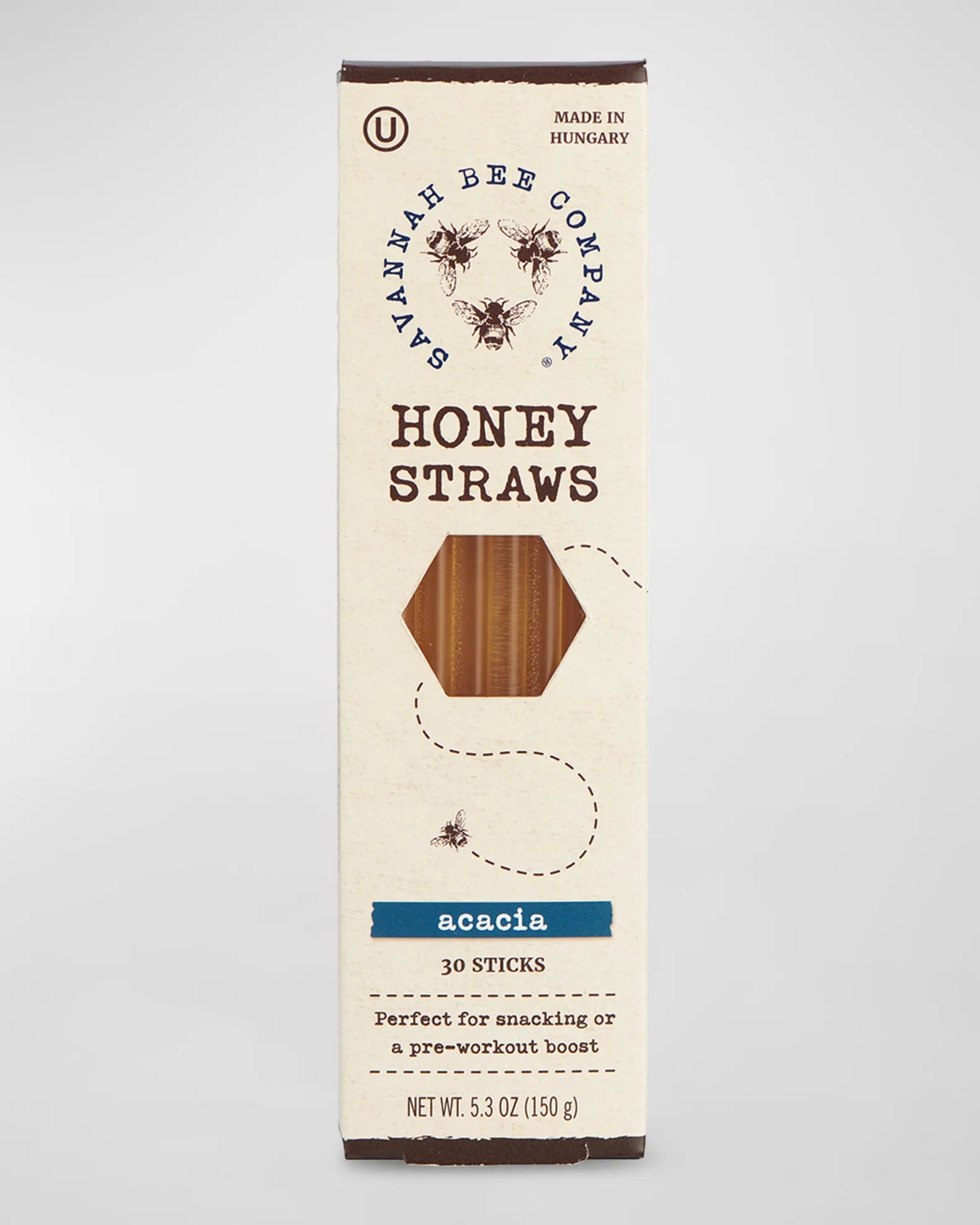 Honey Straw Boxed 30 Count