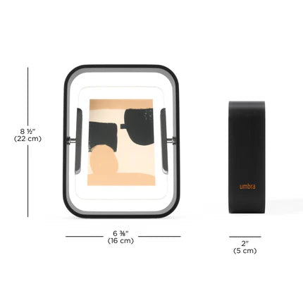 Bellwood Desk Frame Black 4" x 6"