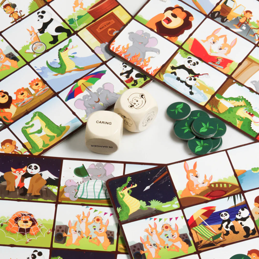 A Day in the Jungle Matching Game
