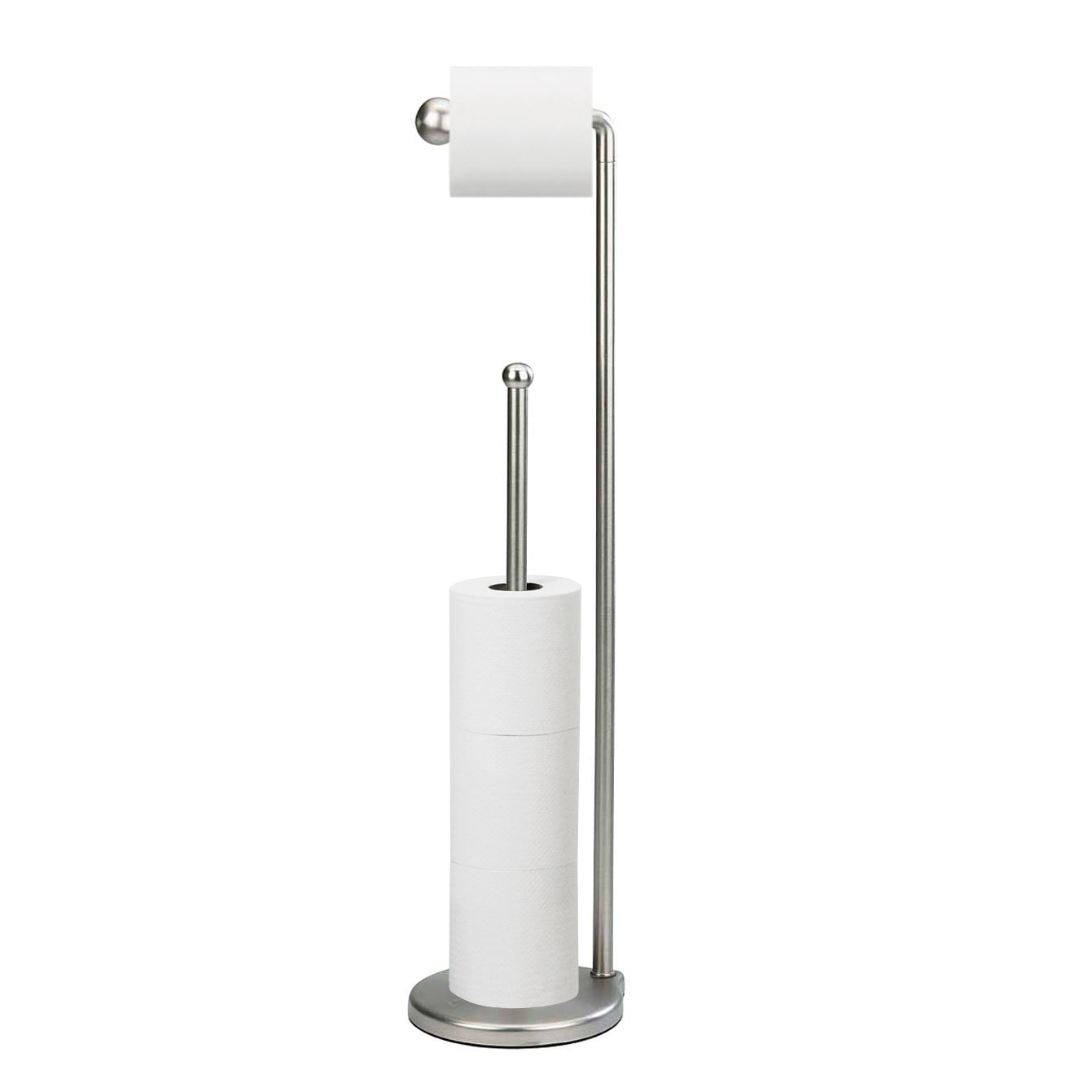 Teardrop Toilet Paper Stand – Nickel