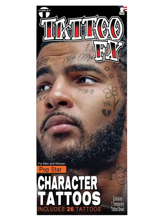 Temporary Tattoo FX – Pop Star