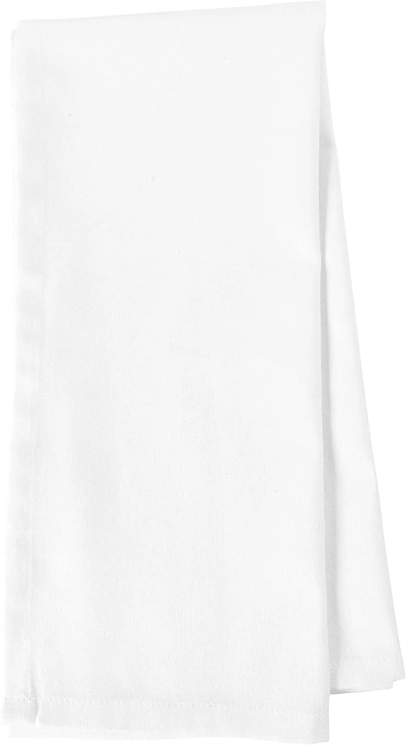 Plain Weave Blank White Set of 10-  (20" × 30")