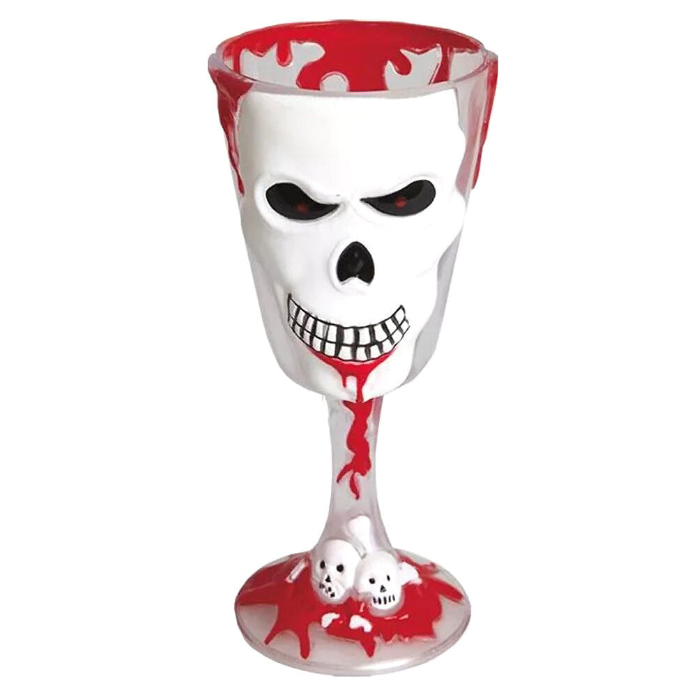 Goblet with Skull Glass