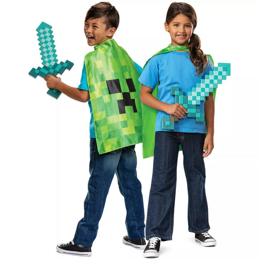 Minecraft Sword & Cape Set