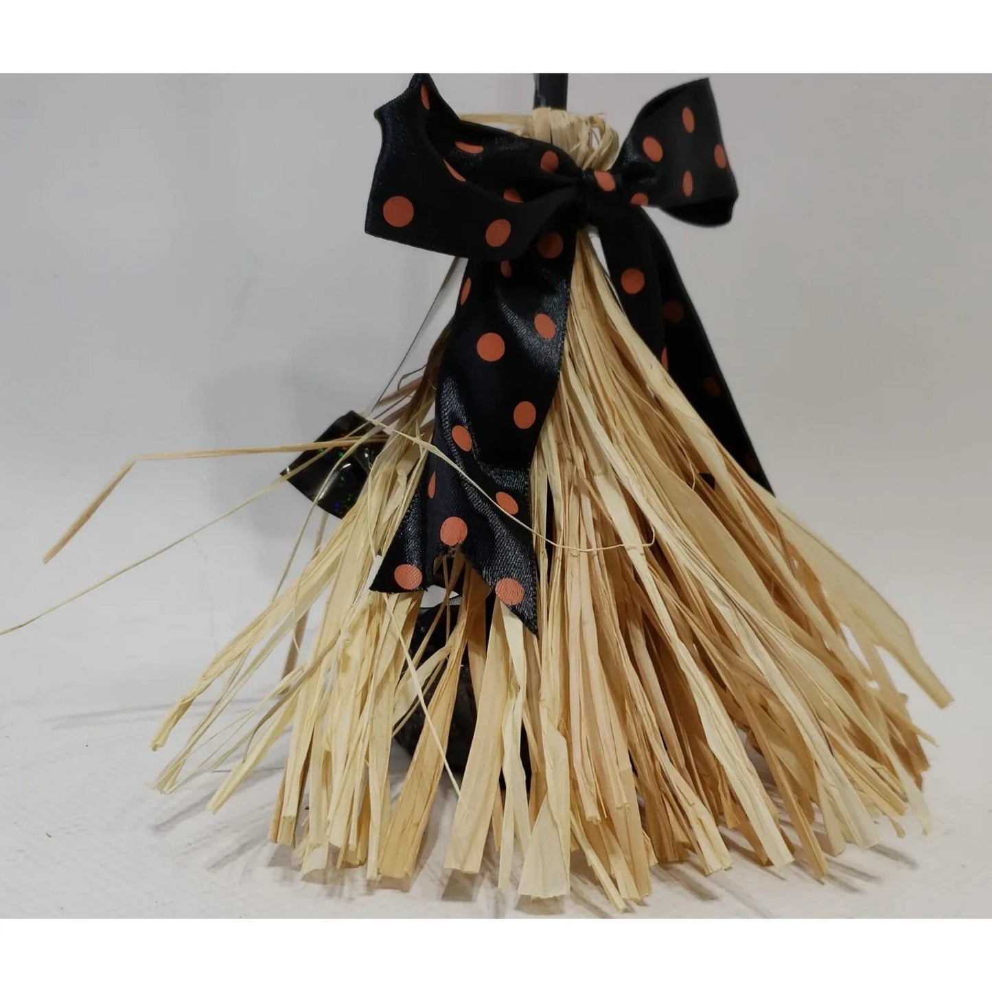 Halloween Tabletop Witch Broom 16"