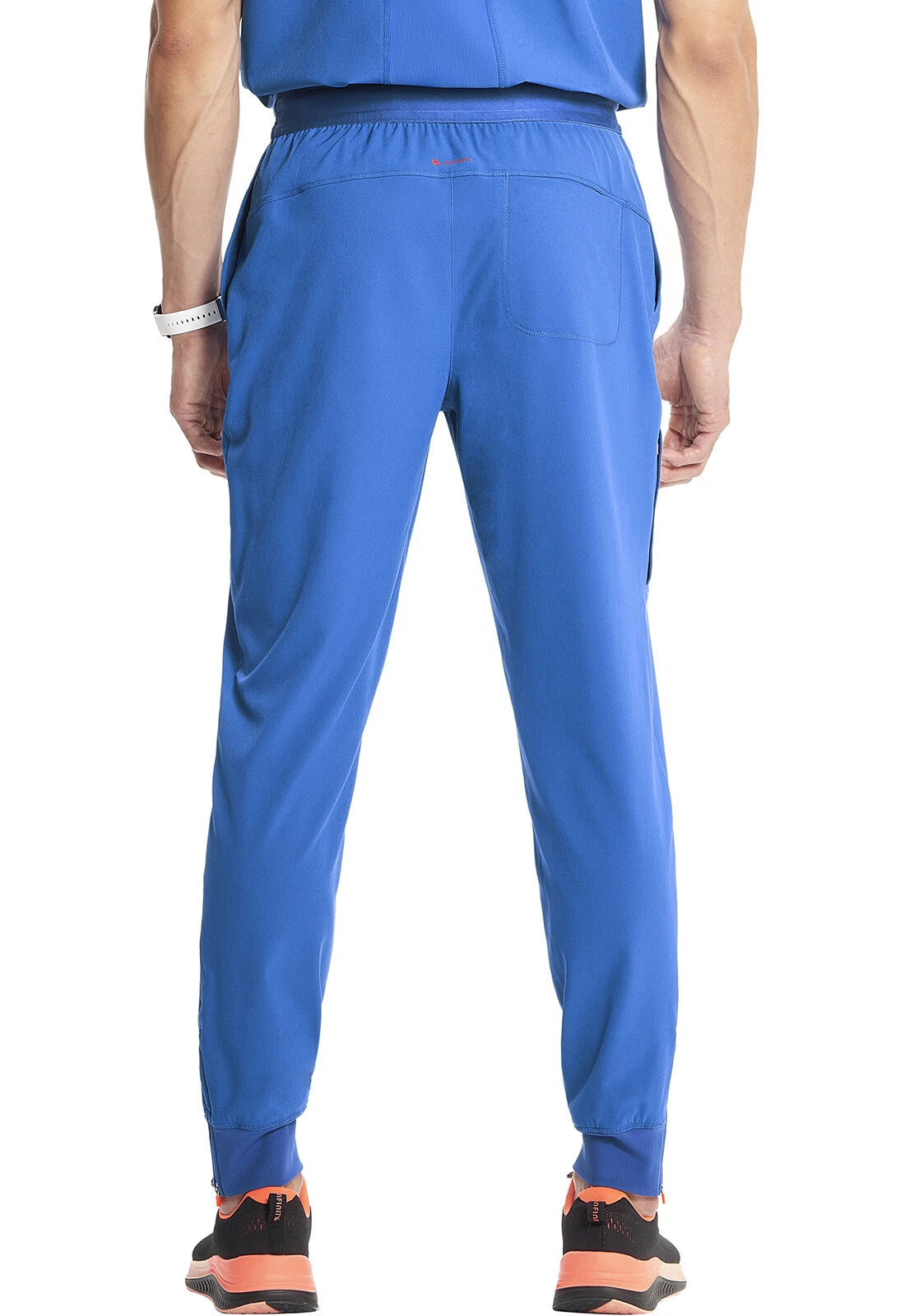 Jogger de hombre tiro medio color royal